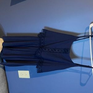 Rue 21 navy pattern romper!